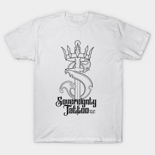 Sovereignty Tattoo Logo (Black) T-Shirt